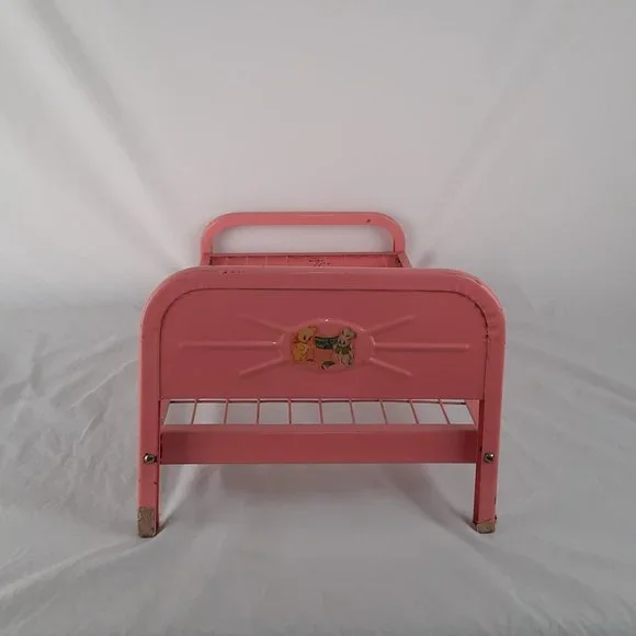 Doll-E-Bed Other Vintage Pink Metal Dollebed From The 95s